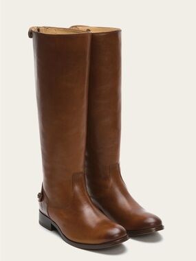 Frye Melissa Button Back Zip boots in size 8.5